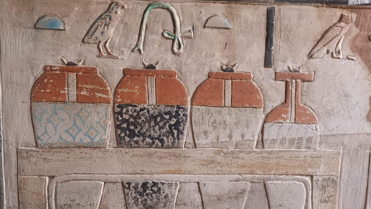 ancient rare Egyptian tomb