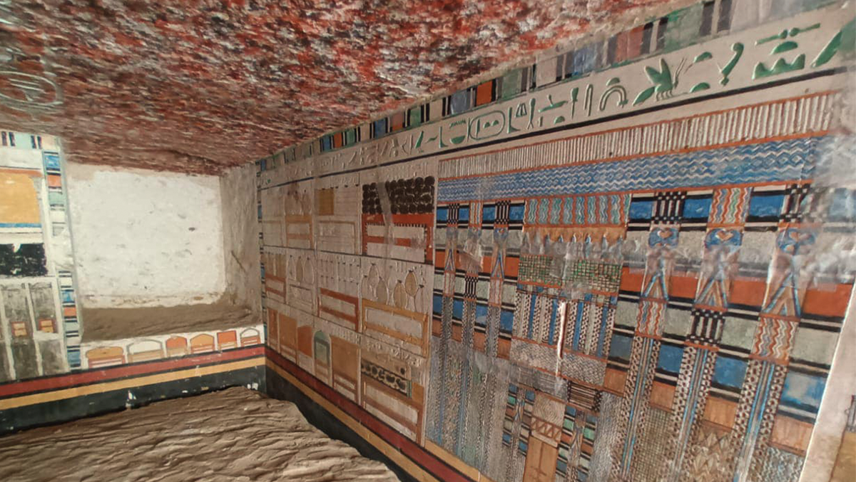 ancient rare Egyptian tomb