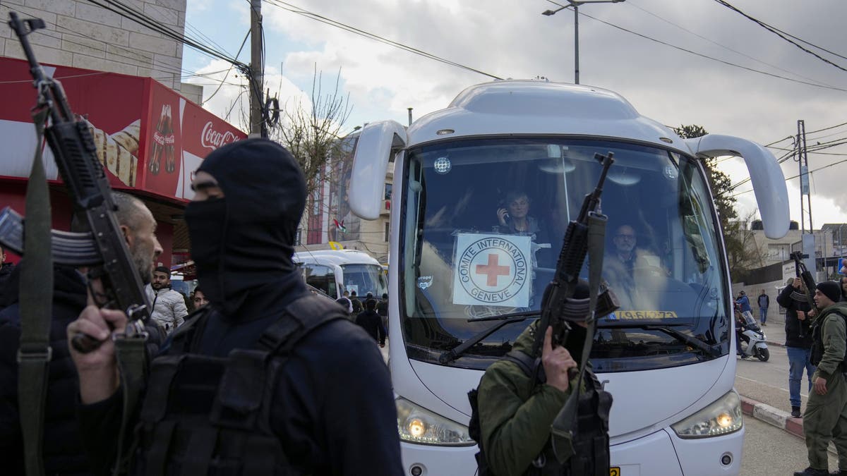 Buses with prisoners