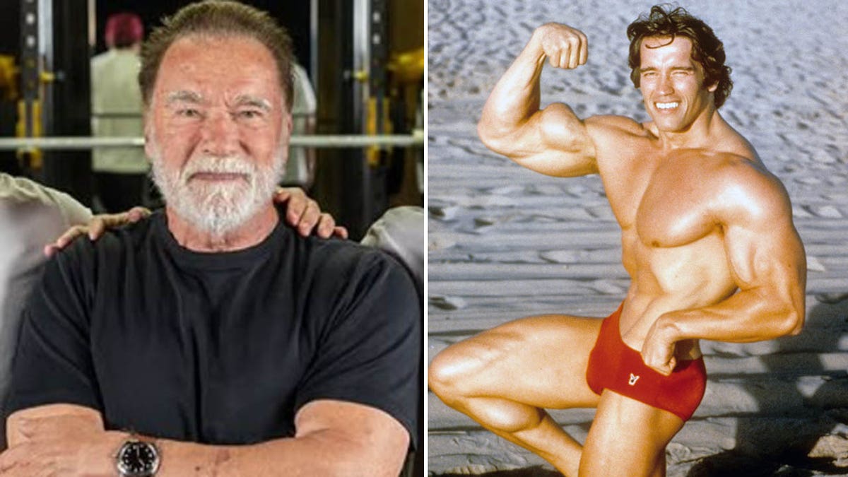 arnold schwarzenegger en 2024/arnold posando en 1977