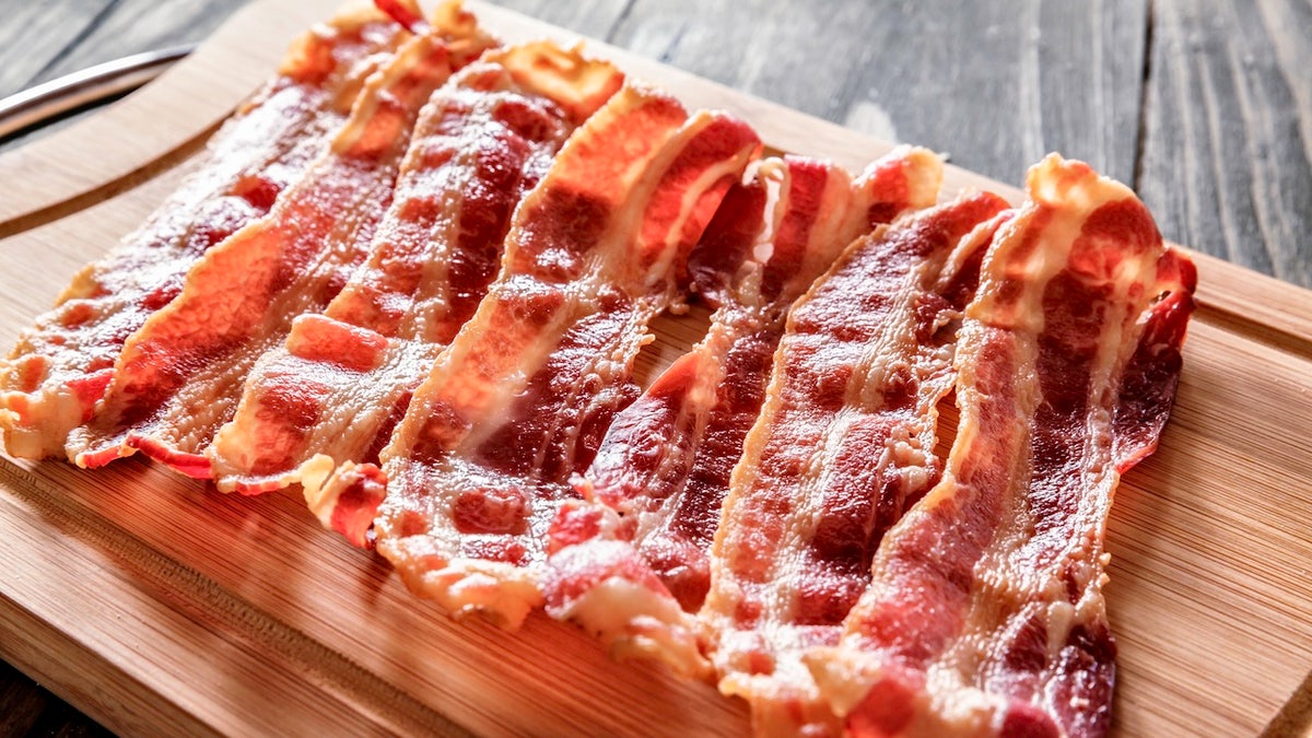 Bacon slices