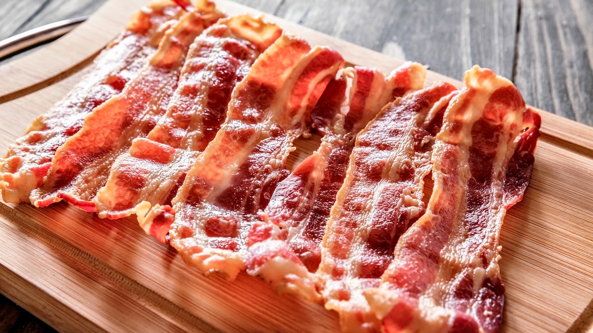 Bacon slices