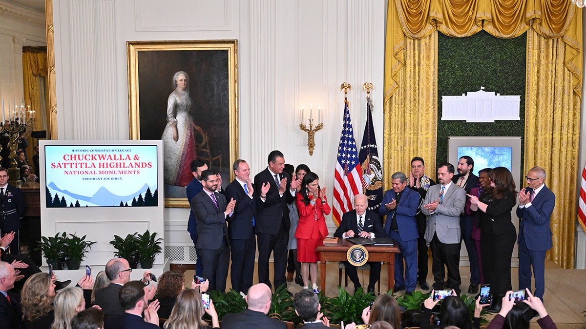 Biden signs proclamations