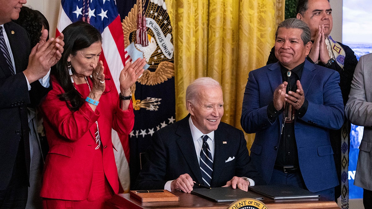 Biden signing monument proclamations