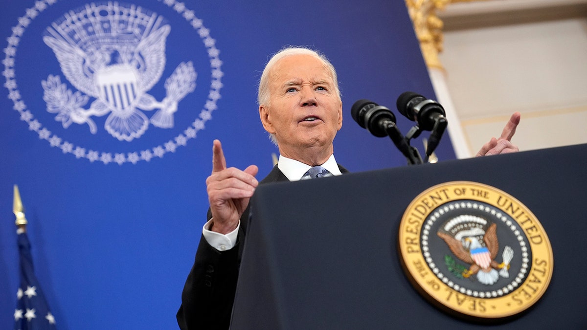 Biden talks about foreign policy