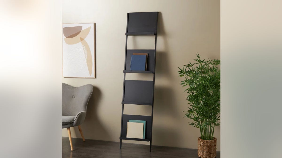 Display your favorite books on an elegant shelf.