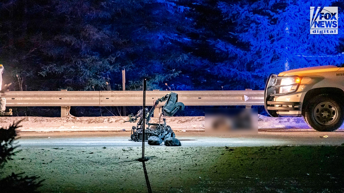 Investigations continue at the scene where a US Border Patrol Agent was shot dead in Vermont