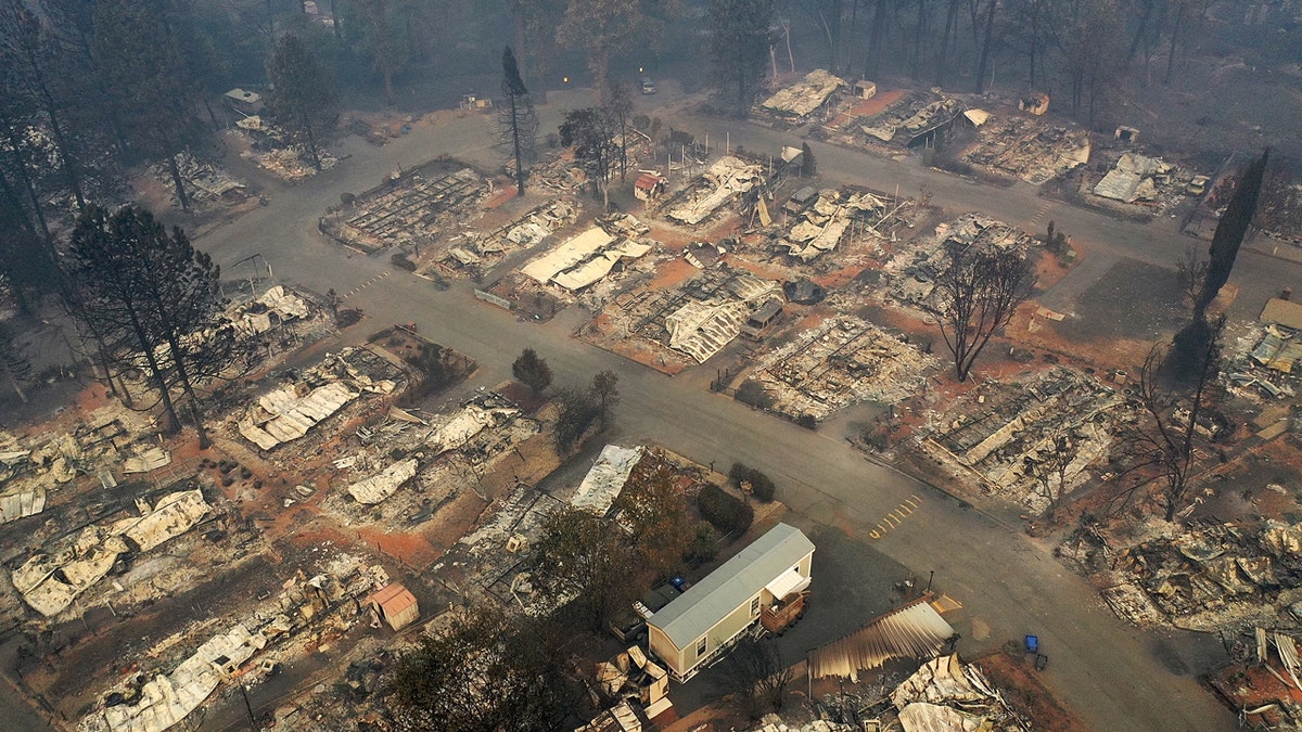 The destruction of the Camp Fire in 2018