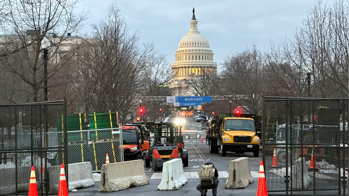 US Capitol security measures are in place for Trump's inauguration