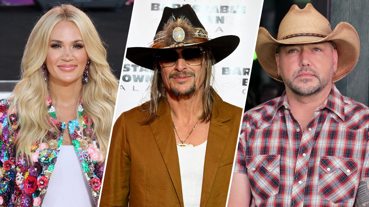 Carrie Underwood, Kid Rock and Jason Aldean split