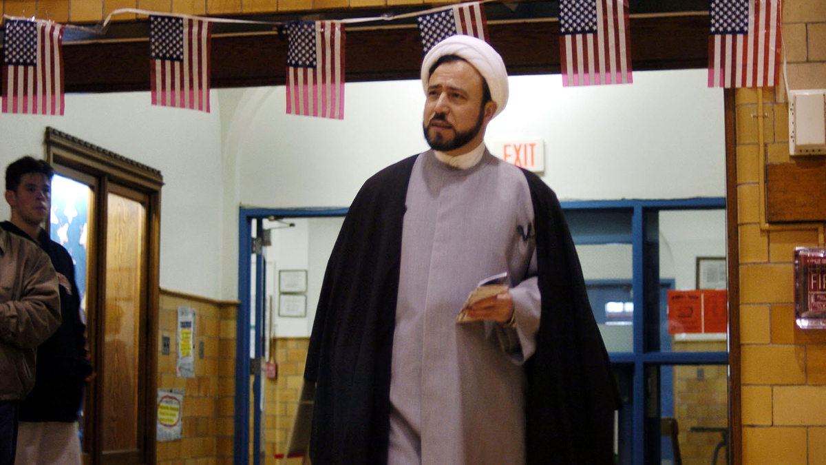     Husham Al-Husainy at the polling station 