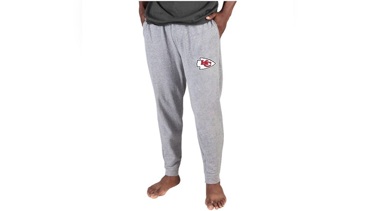 A pair of comfy, spirited sweatpants perfect for game day. 