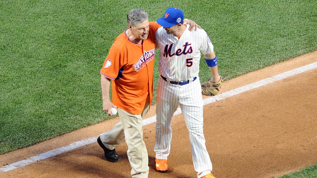 David Wright and Tom Seaver