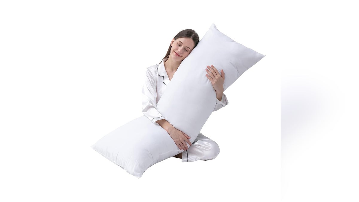 A body pillow is a comforting gift. 