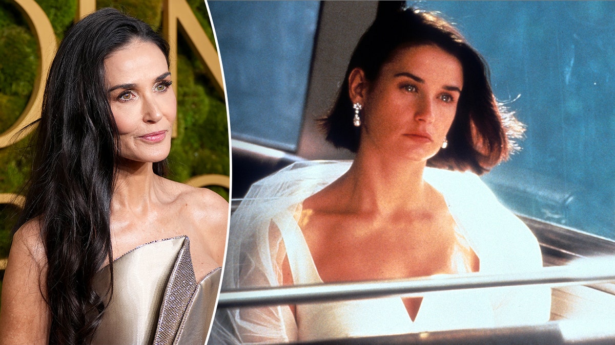 Demi Moore now and later