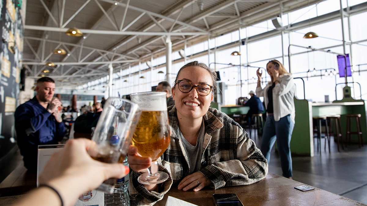 drinking at airport