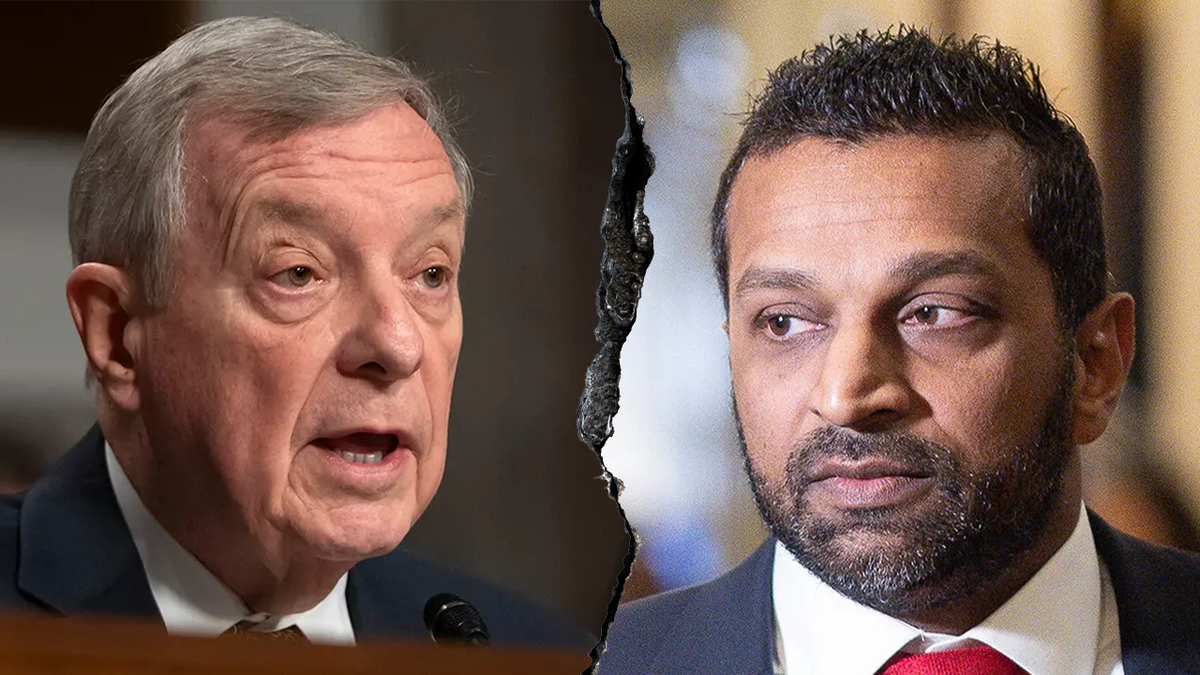 Senator Dick Durbin and Kash Patel