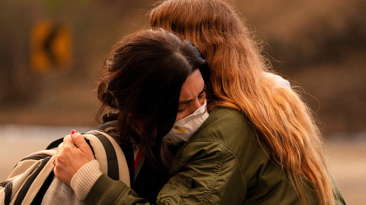 After the Palisades Fire in the Pacific Palisades area of ​​Los Angeles