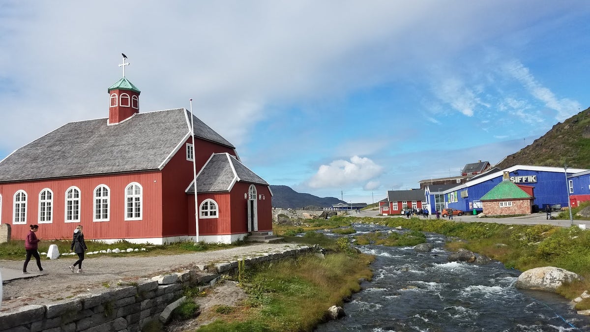 Río en Groenlandia