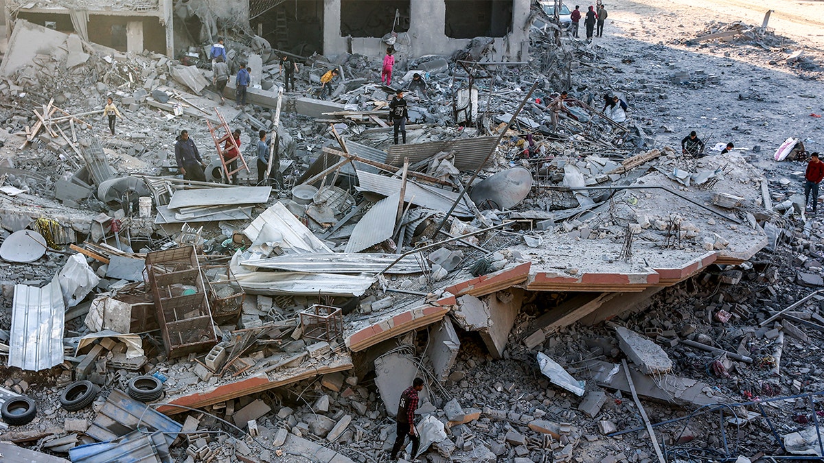 Gaza's rubble