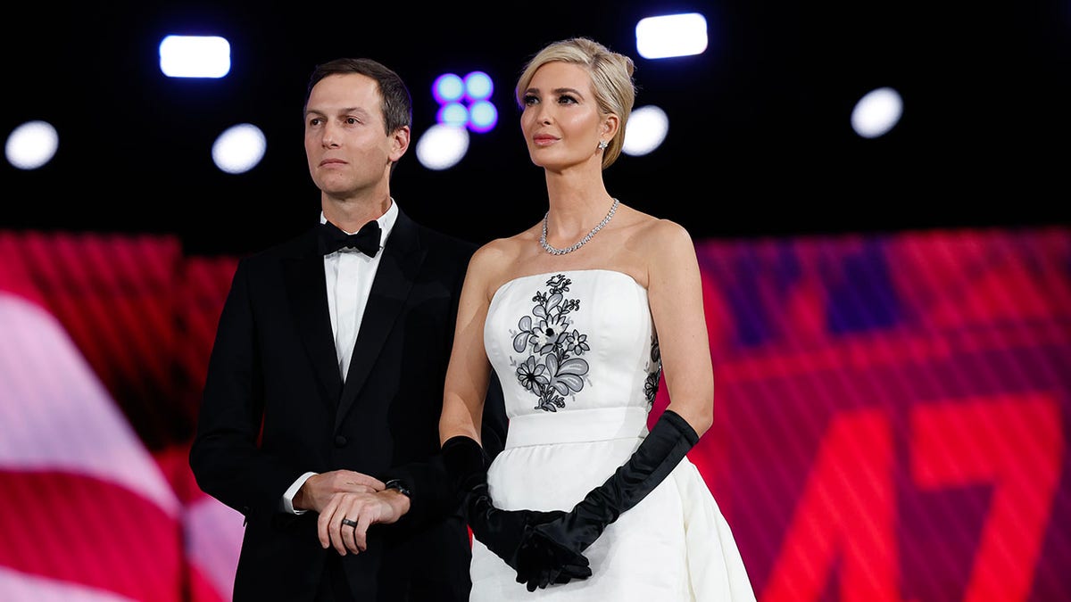 Jared Kushner and Ivanka Trump astatine  the Liberty Inaugural Ball