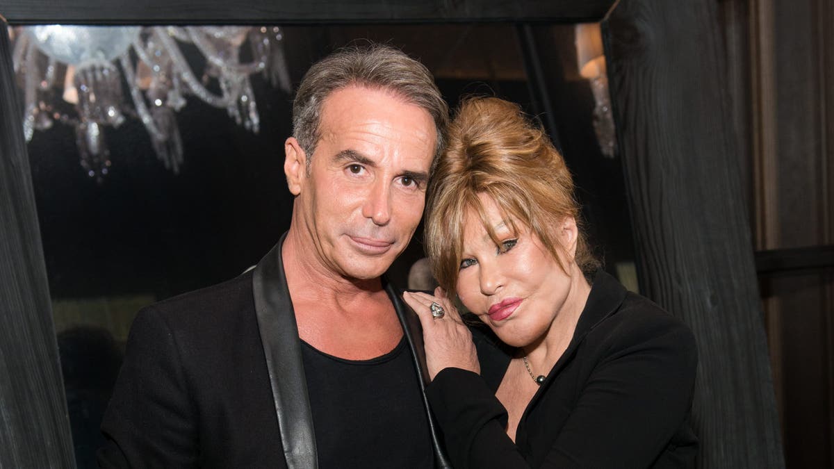 a photo of Jocelyn Wildenstein and longtime partner Lloyd Klein