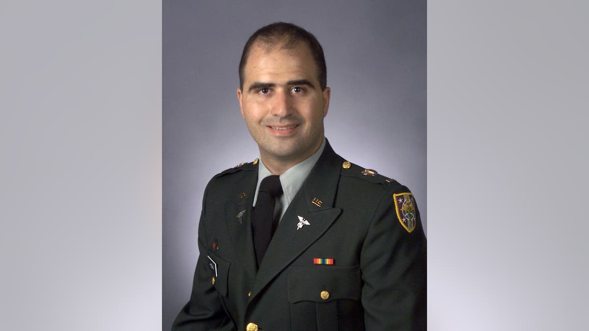 The Maj. Nidal Malik Hasan, the US Army doctor convicted in the deaths of 13 people at Fort Hood, Texas, on November 5, 2009. (US Government Uniformed Services University of the Health Sciences via Getty Images)