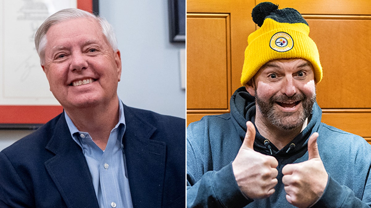 Left: Sin. Lindsey Graham; Right: Sin. John Fetterman