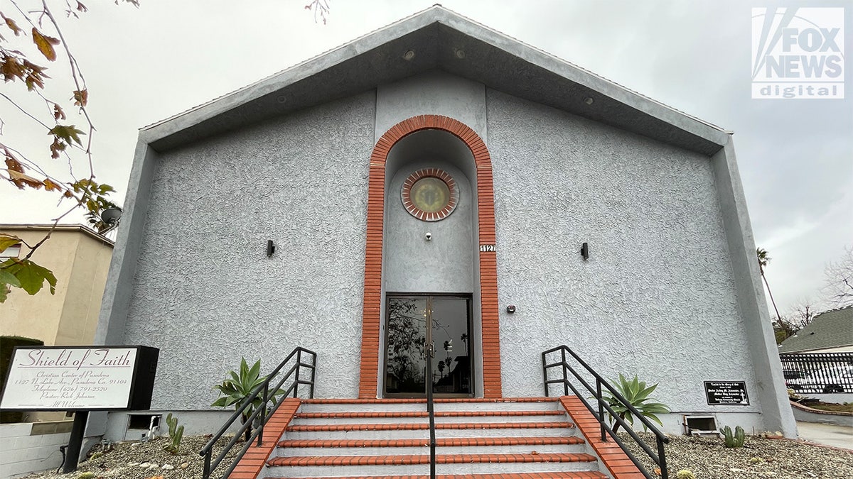 Christian faith shield center