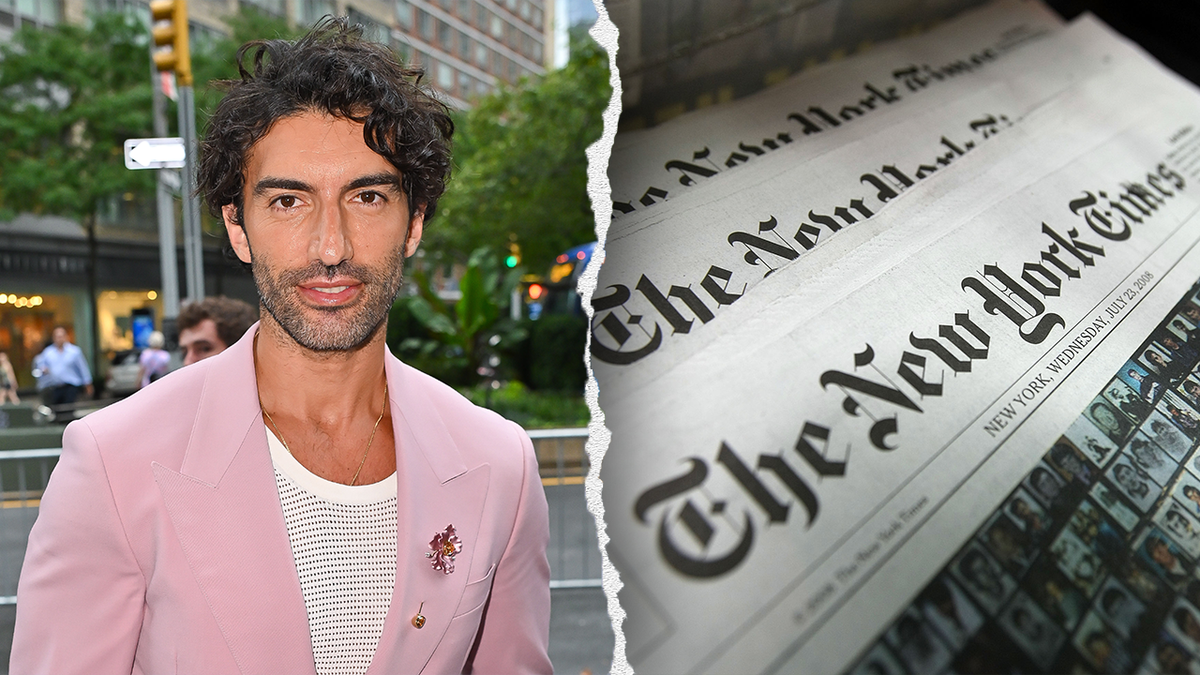 Actor Justin Baldoni filed a $250 million lawsuit against The New York Times on Tuesday, claiming the Gray Lady defamed him and his team when covering his "It Ends with Us" co-star Blake Livelys claim he launched a "smear campaign" against her. 