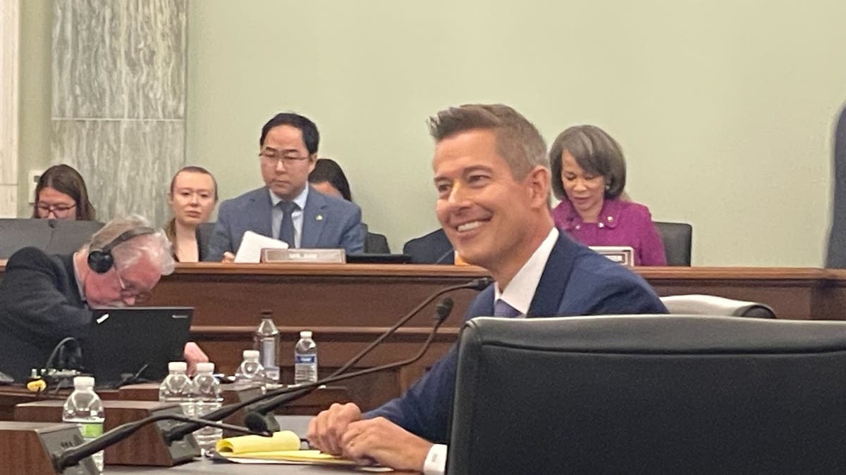 Sean Duffy at his confirmation hearing for secretary of Transportation.