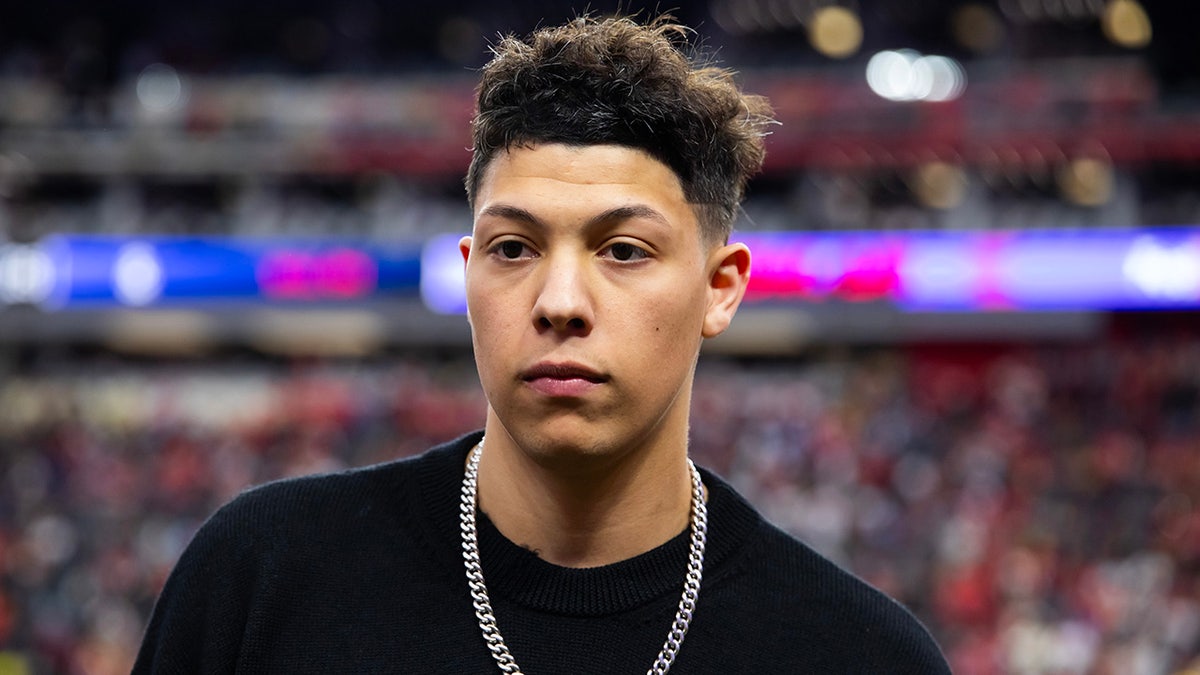 Jackson Mahomes at Super Bowl 59