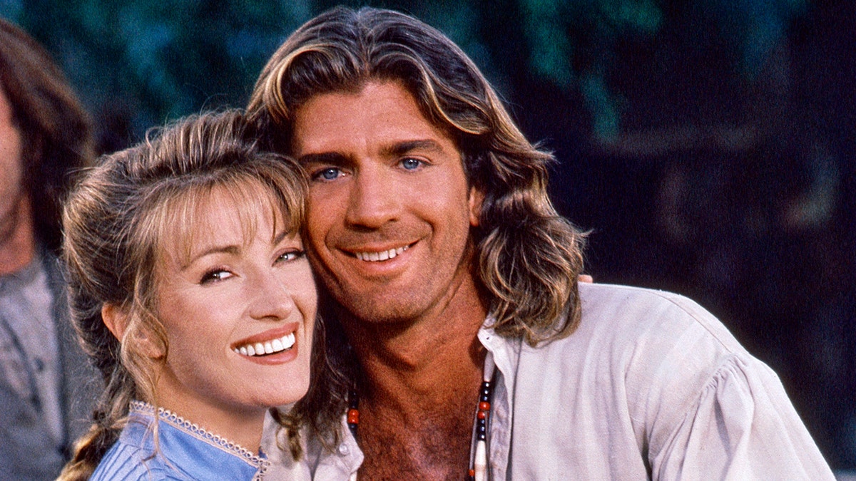 Jane Seymour and Joe Lando in a promo photo for 