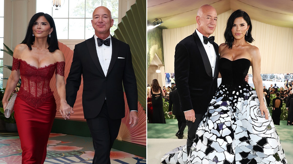 Lauren Sanchez, Jeff Bezos