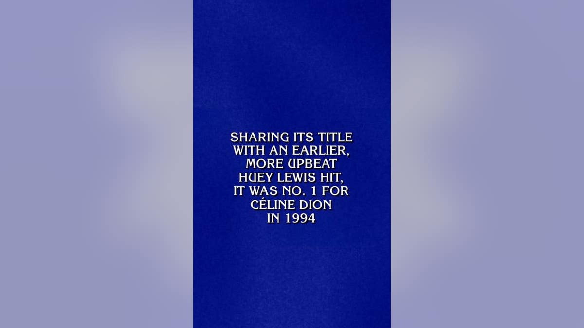 Jeopardy's question