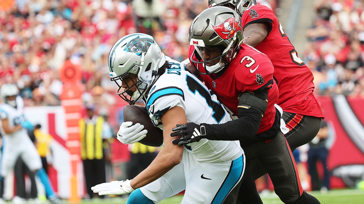 Jordan Whitehead makes tackle