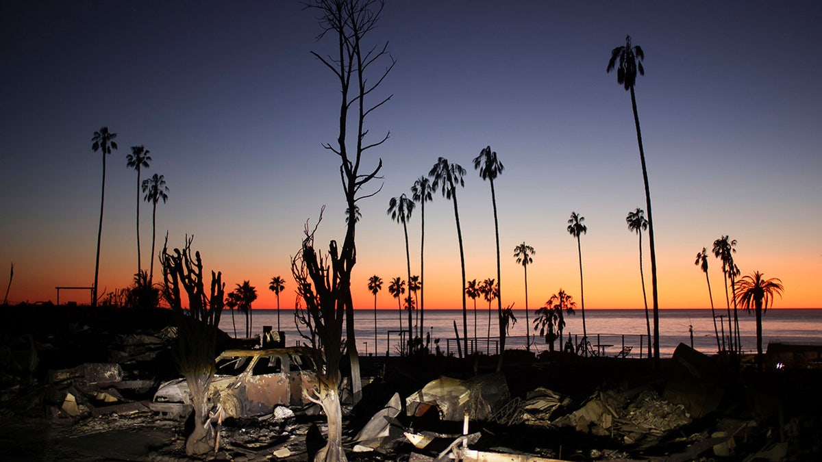 Destruction in Pacific Palisades