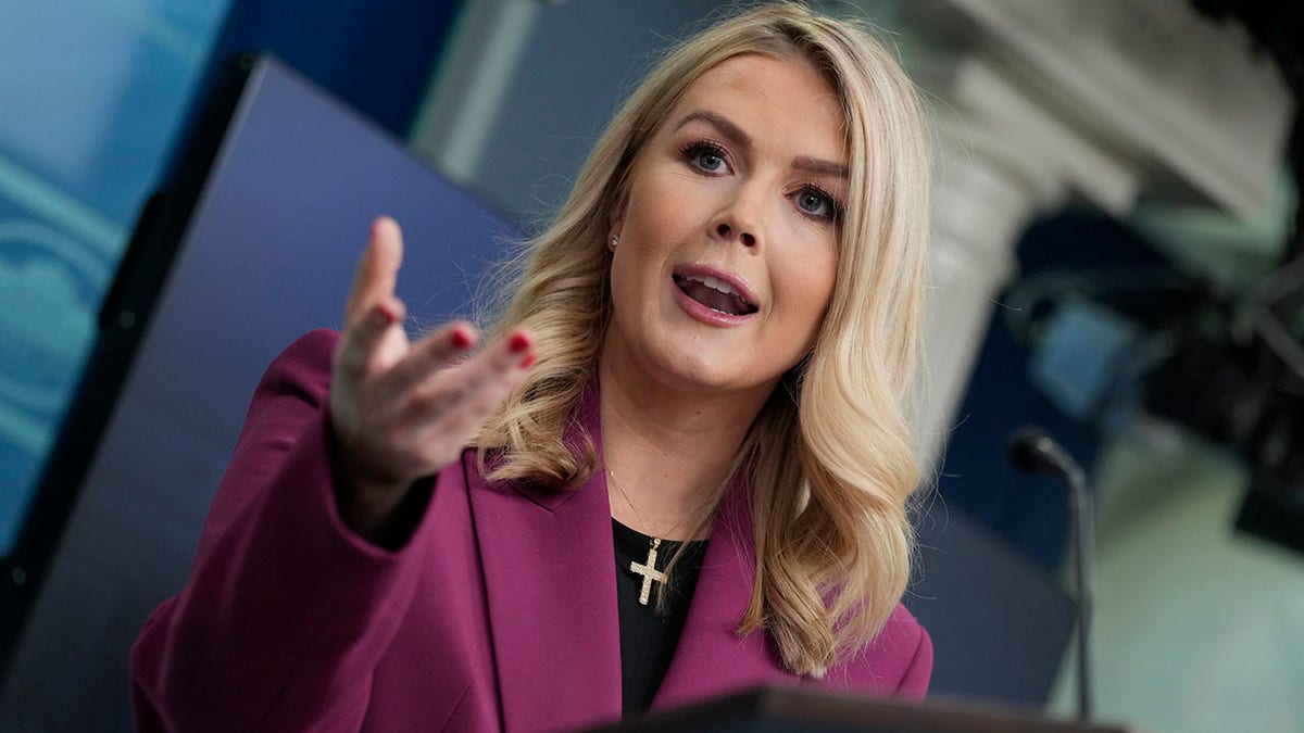 Press Secretary in the White House Karoline Leavitt