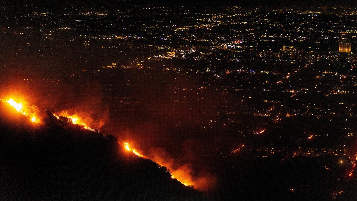 Pasca kebakaran hutan California