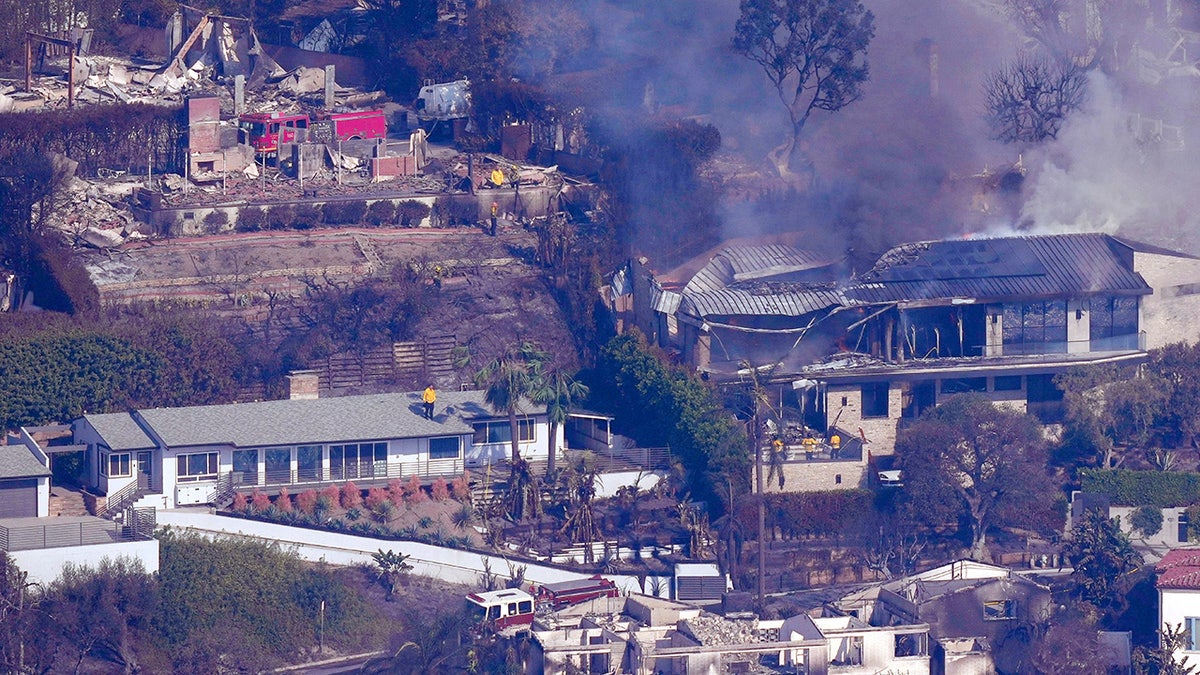 After the fires in California