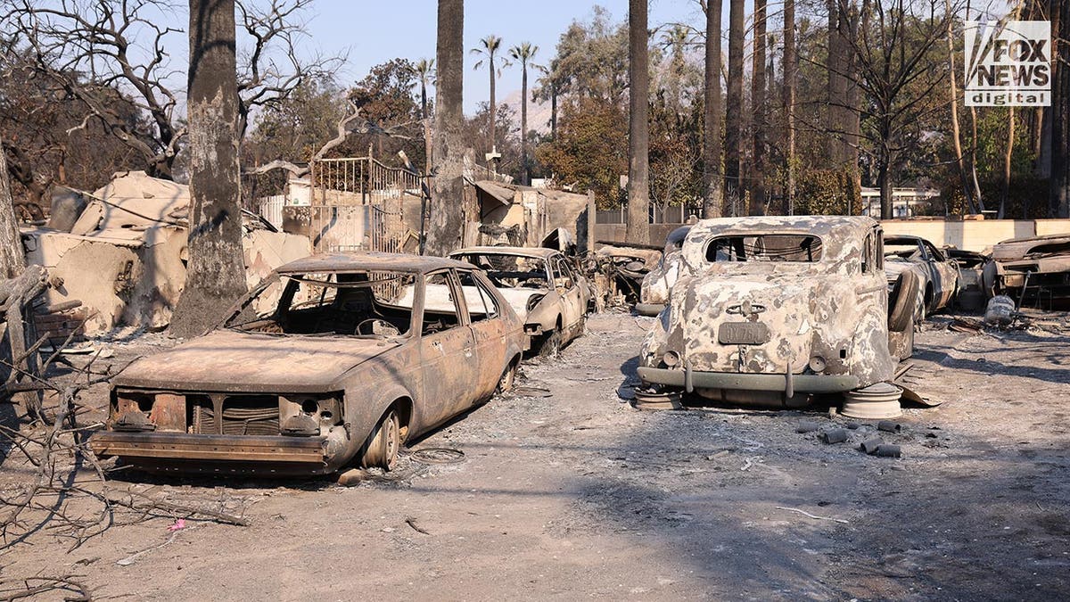 Aftermath of the Los Angeles wildfires