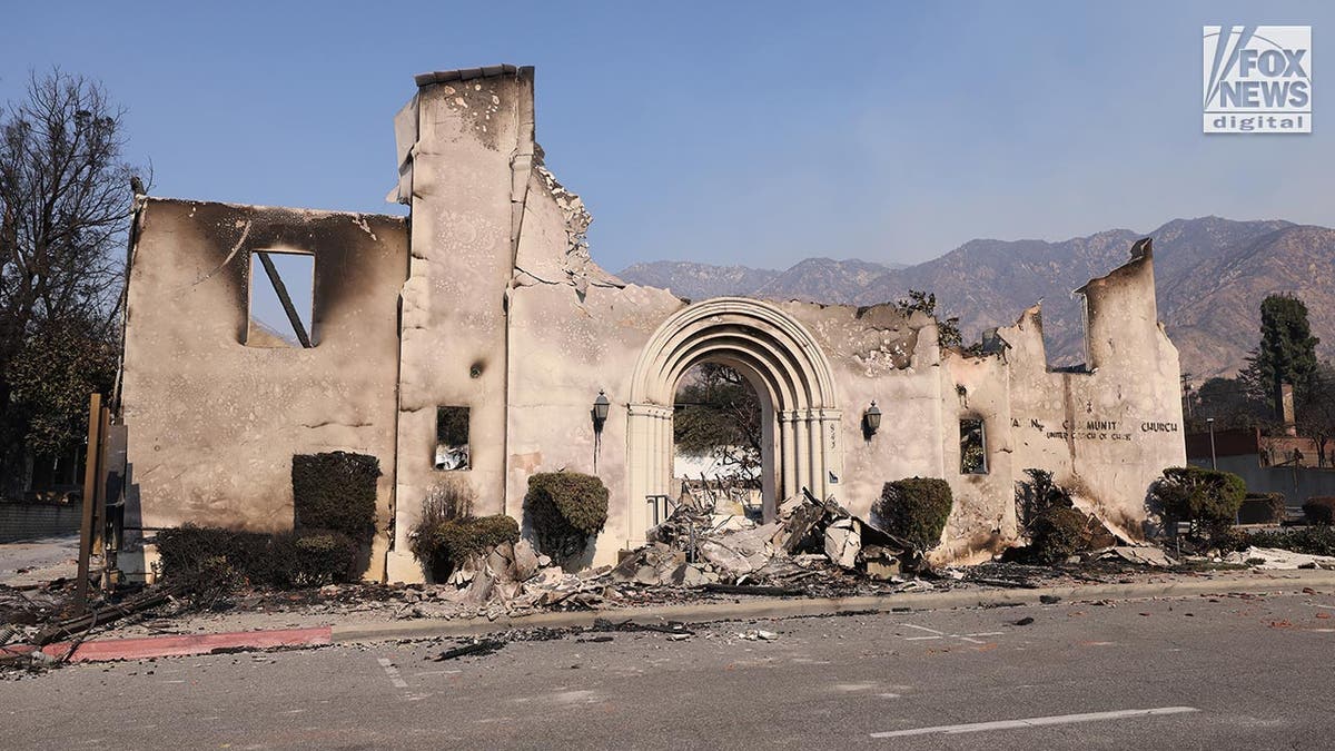 Aftermath of the Los Angeles wildfires