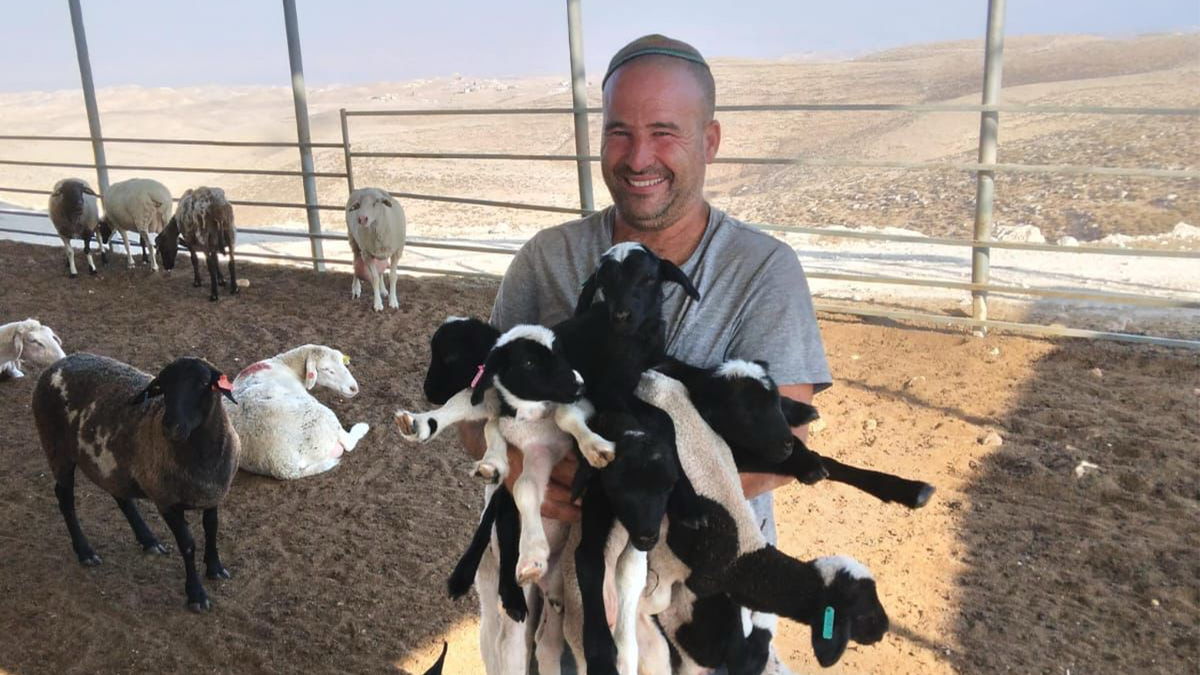 Manny on his farm.