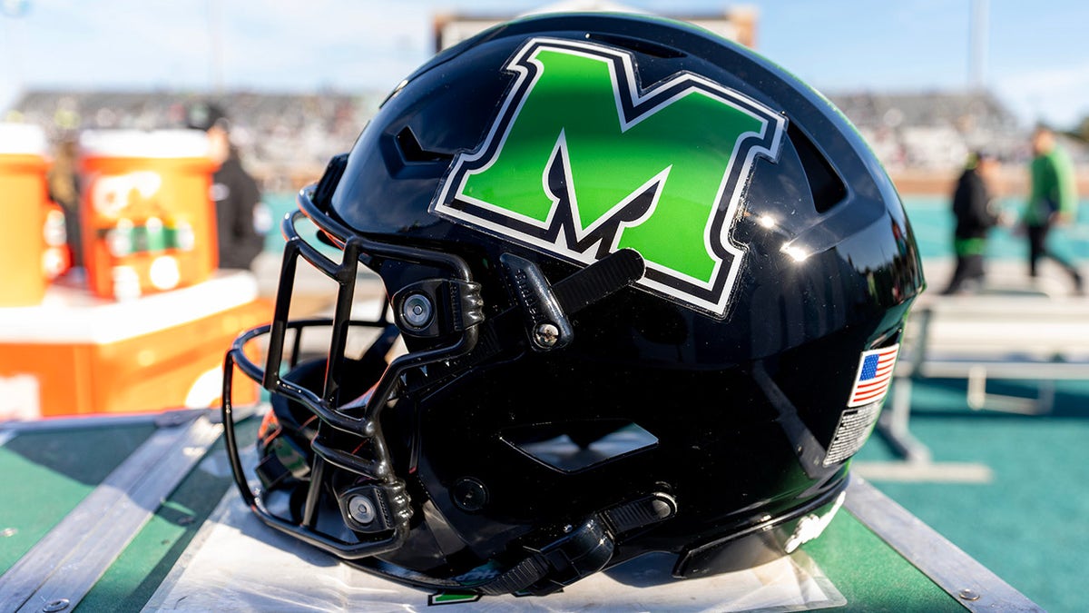 Marshall Thundering Herd helmet