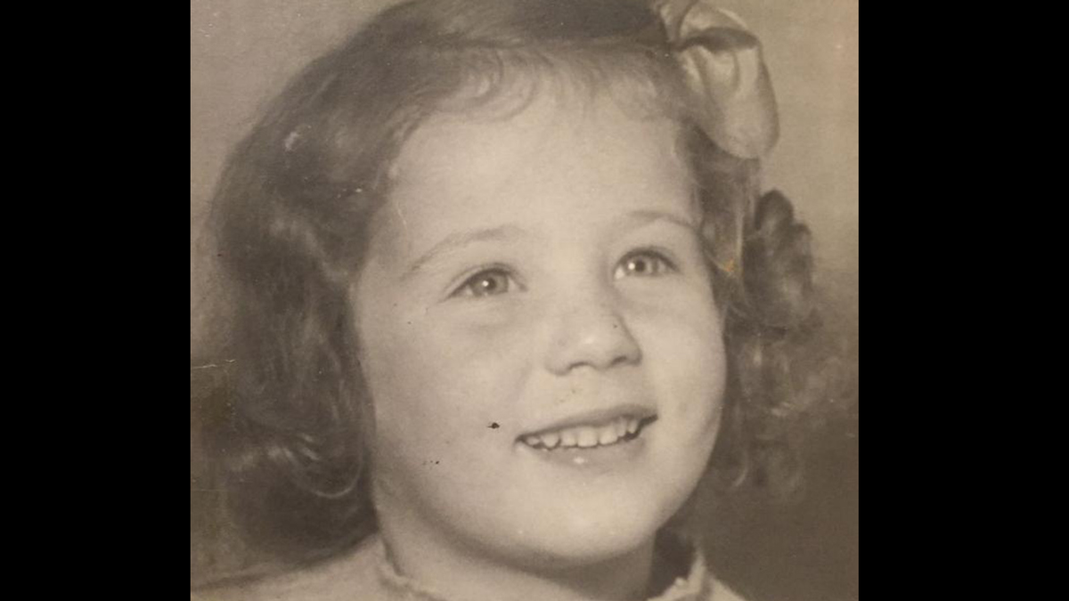 Marianne Miller as a child