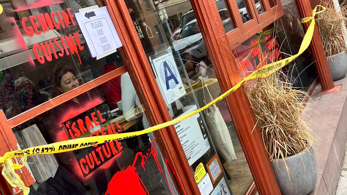 Miriam restaurant vandalized in Brooklyn