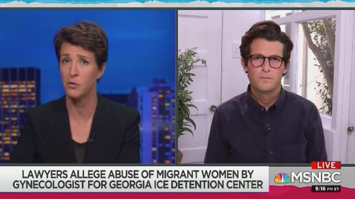 Rachel Maddow and Jacob Soboroff