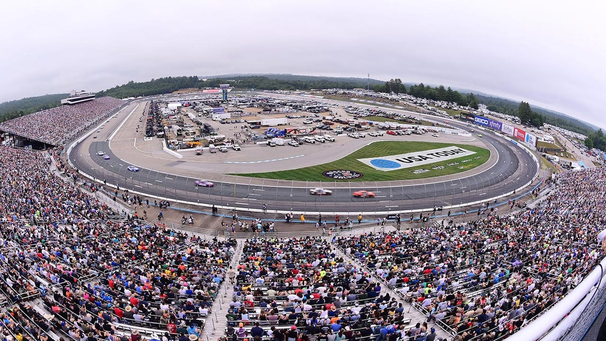 NASCAR race general view