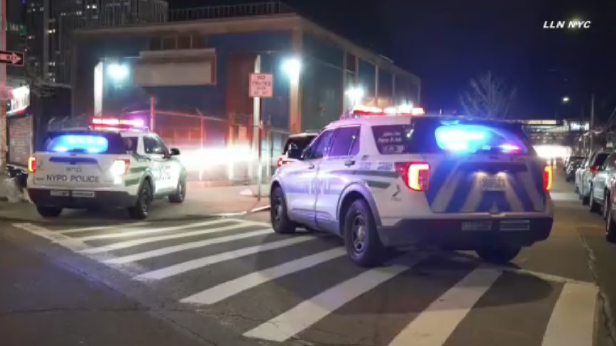 NYPD crime scene in Jamaica, Queens