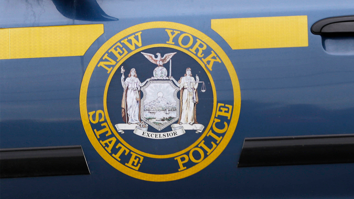 A New York State Police logo